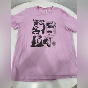 Taylor Swift Midnights shirt in light purple
